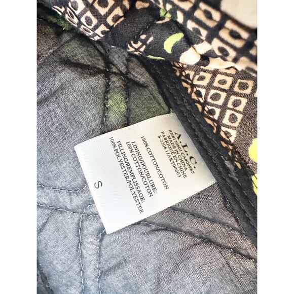 A.L.C. Emory Quilted Jacket Green Kick Multi Size S NEW - Picture 4 of 6